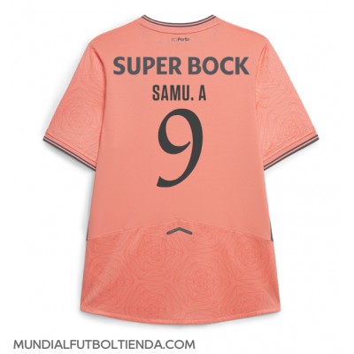 Camiseta Porto Samu Omorodion #9 Segunda Equipación Replica 2025-26 mangas cortas Camiseta Porto Samu Omorodion #9 Segunda Equipación Replica 2025-26 mangas cortas
